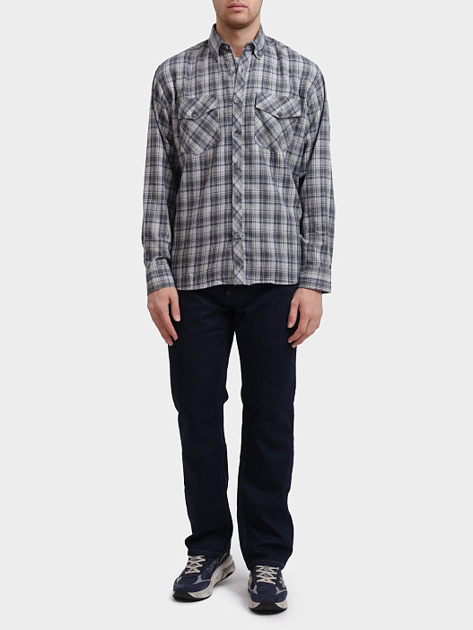 Рубашка 4321-320-09 серая мужская — купить в интернет-магазине Verdistore