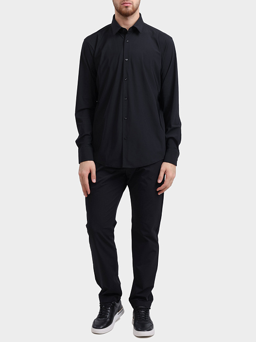 Рубашка Boss 50539043 001 черная мужская — купить в интернет-магазине Verdistore