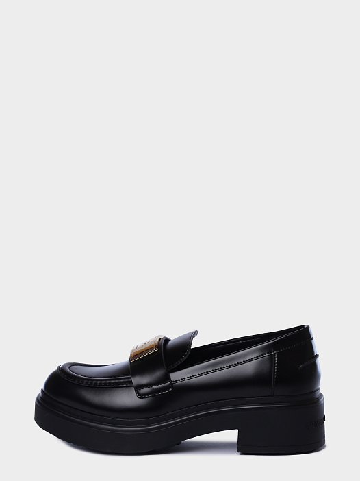 Лоферы Armani Exchange XW003095 AF11912 UC001 черные женские — купить в интернет-магазине Verdistore