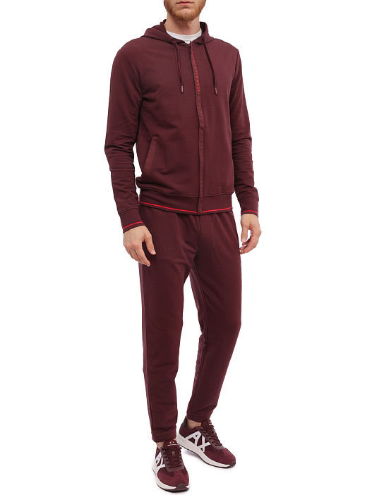 Брюки спортивные Armani Exchange 8NZP82 ZJH3Z 14AU бордовые мужские — купить в интернет-магазине Verdistore