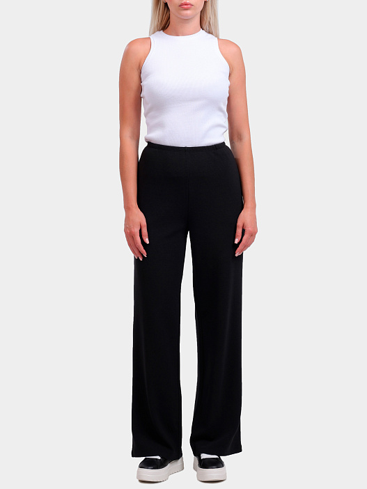 Брюки Calvin Klein Jeans J20J225537 BEH черные женские — купить в интернет-магазине Verdistore