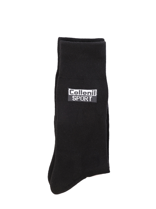 Носки черные из тонкой пряжи — купить в интернет-магазине Verdistore