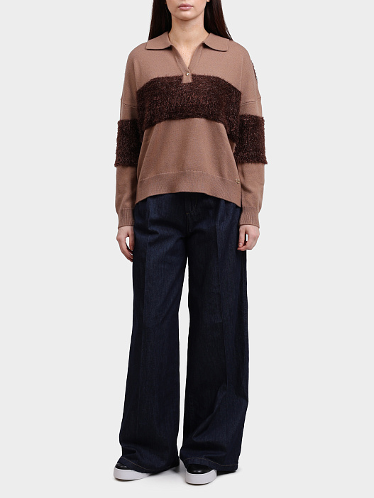 Джемпер Liu-Jo TF5221 MA51I C3839 комбинированный женский — купить в интернет-магазине Verdistore