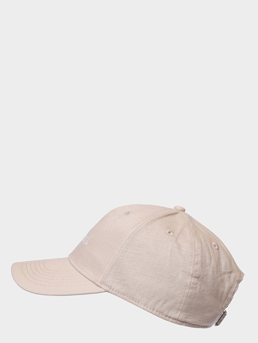 Бейсболка BASB0007 beige emb бежевая льняная — купить в интернет-магазине Verdistore