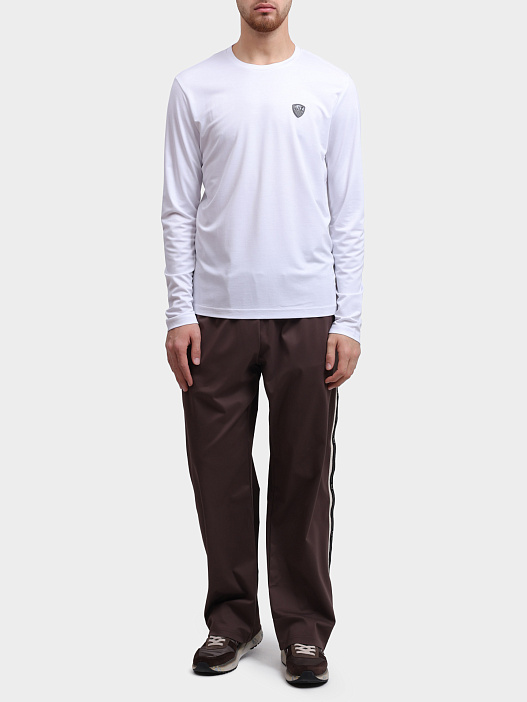 Брюки спортивные EA7 7M000960 AF17160 U6063 коричневые мужские — купить в интернет-магазине Verdistore