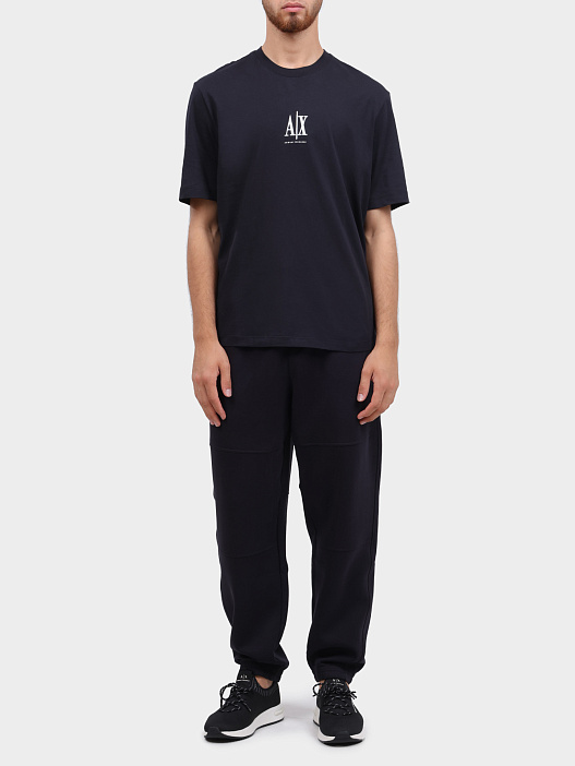 Брюки спортивные Armani Exchange XM000354 AF10818 UB101 темно-синие мужские — купить в интернет-магазине Verdistore