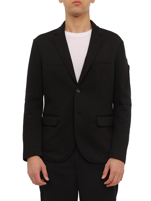Пиджак Armani Exchange 6RZGLB ZJZGZ 1200 черный мужской с накладным карманом — купить в интернет-магазине Verdistore