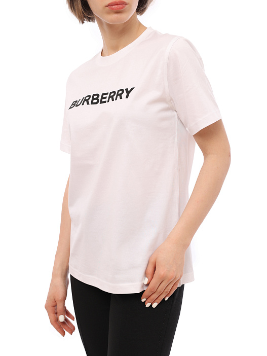 Футболка Burberry 8056724 A1464 хлопковая женская — купить в интернет-магазине Verdistore
