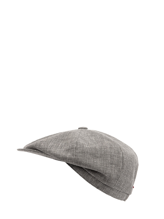 Кепка Brunello Cucinelli MH4229945 светло-серая мужская изо льна — купить в интернет-магазине Verdistore