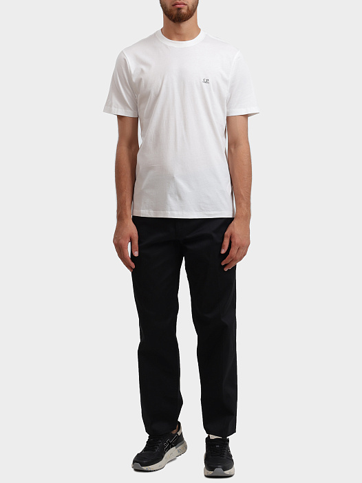 Футболка C.P. Company 18CMTS030A005100W 103 белая мужская — купить в интернет-магазине Verdistore