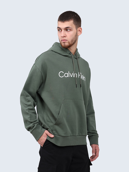 Худи Calvin Klein K10K111345 хлопковое мужское — купить в интернет-магазине Verdistore