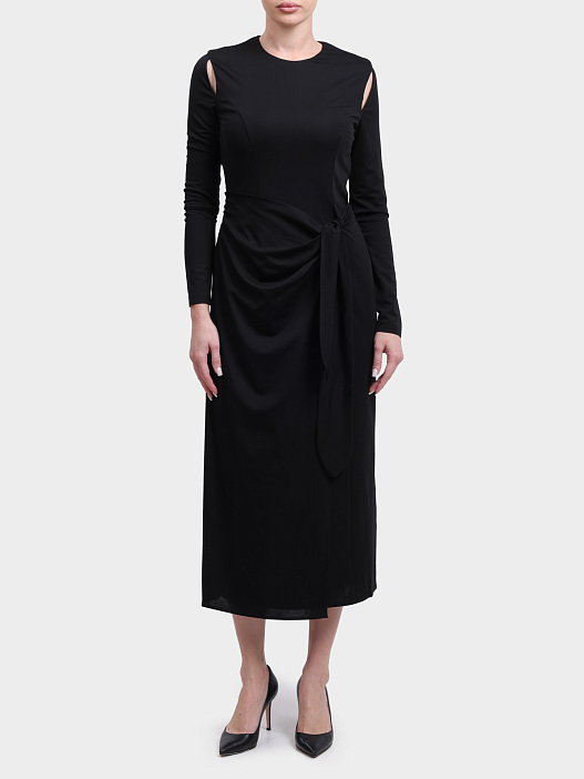 Платье ARAGONA 001 черное женское — купить в интернет-магазине Verdistore