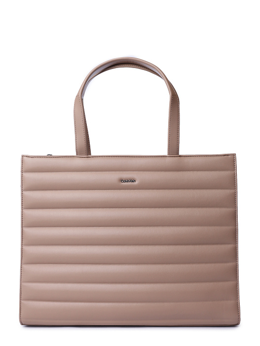 Сумка Calvin Klein K60K612120 PA6 бежевая женская — купить в интернет-магазине Verdistore