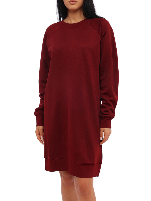Платье Calvin Klein K20K200489 бордовое женское — купить в интернет-магазине Verdistore