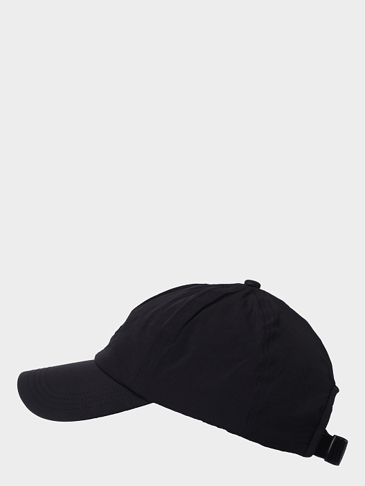 Бейсболка Derrel-N-PA 10268302 01 50550604 001 черная мужская с логотипом-нашивкой — купить в интернет-магазине Verdistore