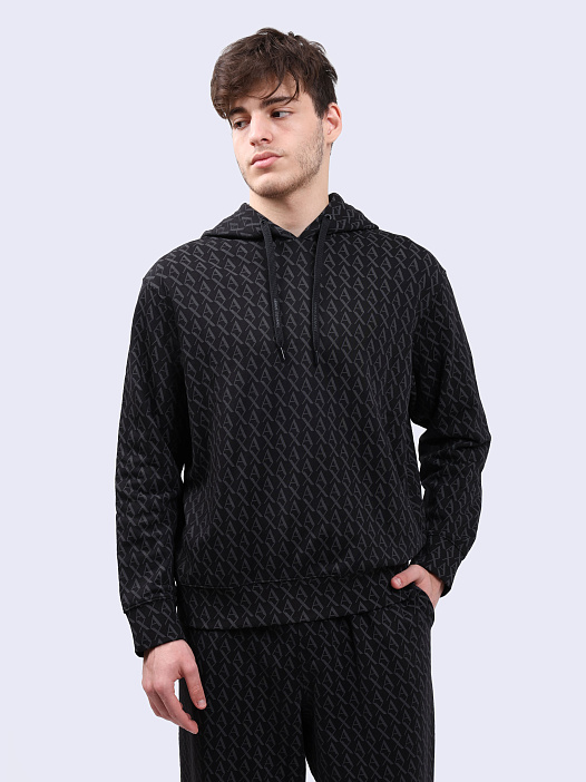 картинка Свитшот Armani Exchange 8NZMCW ZJNRZ 42AS хлопковый мужской магазин Verdistore являющийся официальным дистрибьютором в России 