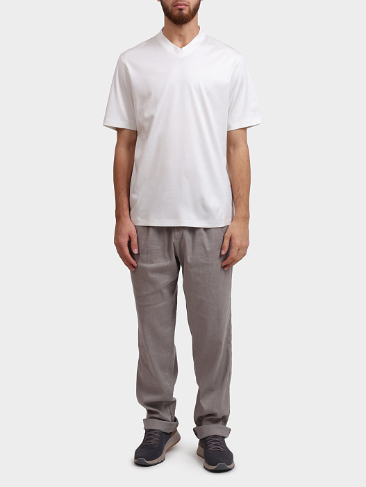 Брюки Fedeli 8UEL0403 176 льняные мужские — купить в интернет-магазине Verdistore