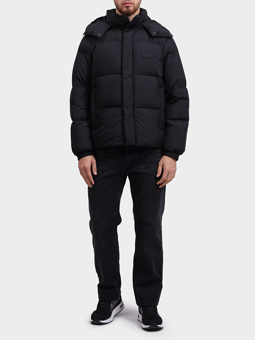 Пуховик Armani Exchange XM001098 AF16340 UC001 черный мужской — купить в интернет-магазине Verdistore