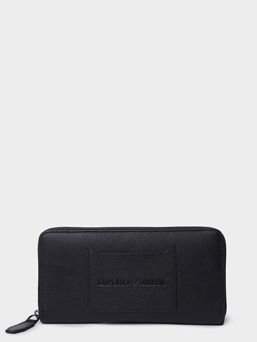 Портмоне Y4R569 YQ13X 80648 черный из натуральной кожи — купить в интернет-магазине Verdistore