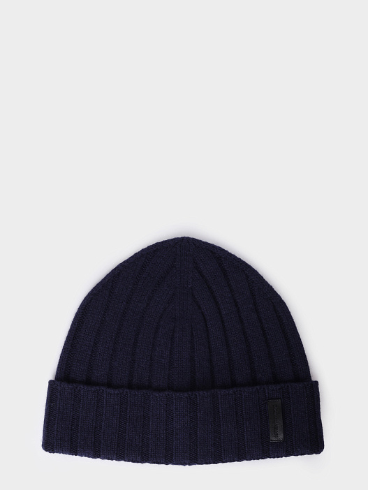 Шапка EM003748 AF19897 UB109 темно-синяя мужская  — купить в интернет-магазине Verdistore