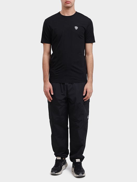 Брюки спортивные EA7 7M000953 AF13190 UC001 черные мужские — купить в интернет-магазине Verdistore