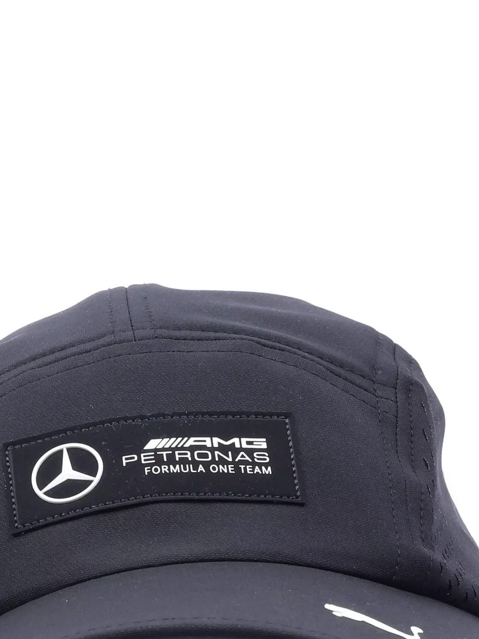 Бейсболка AMG F1 TEAM черная с сетчатыми вставками VERDI STORE