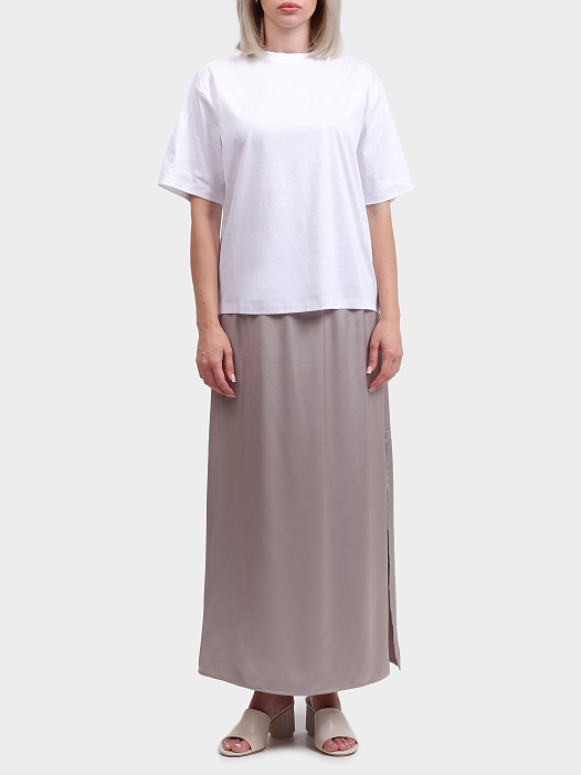 Юбка Herno GN000024D 12506 1985 атласная женская — купить в интернет-магазине Verdistore