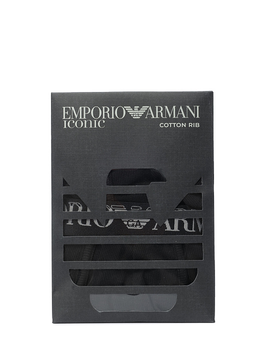 Трусы комплект Emporio Armani 112023 4R502 07320 хлопковые мужские — купить в интернет-магазине Verdistore