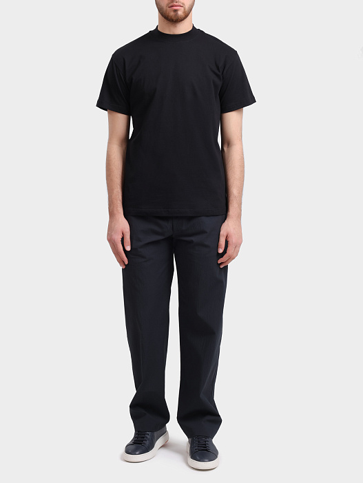 Футболка Lardini CNLTMC55 CN64052A черная мужская — купить в интернет-магазине Verdistore