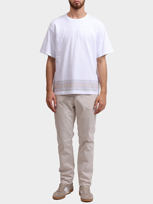 Футболка MRMA0004 AK700 W0800 белая прямого кроя — купить в интернет-магазине Verdistore