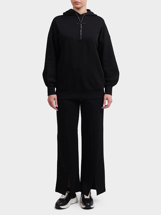 Брюки Armani Exchange XW001289 AF16111 UC001 черные женские — купить в интернет-магазине Verdistore