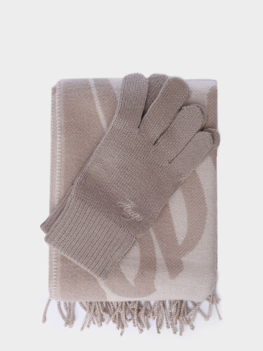 Комплект перчатки и шарф Sabryna_Set 10275585 01 50551647 273  — купить в интернет-магазине Verdistore