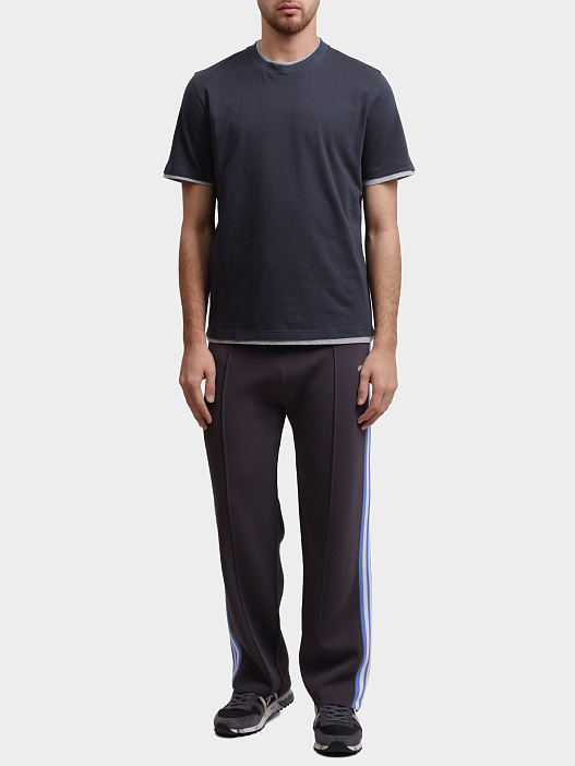 Брюки спортивные Autry PAPM - B6KL серые мужские с лампасами — купить в интернет-магазине Verdistore