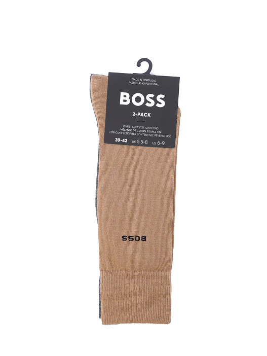 Носки Boss 50467709 261 хлопковые мужские с логотипом — купить в интернет-магазине Verdistore