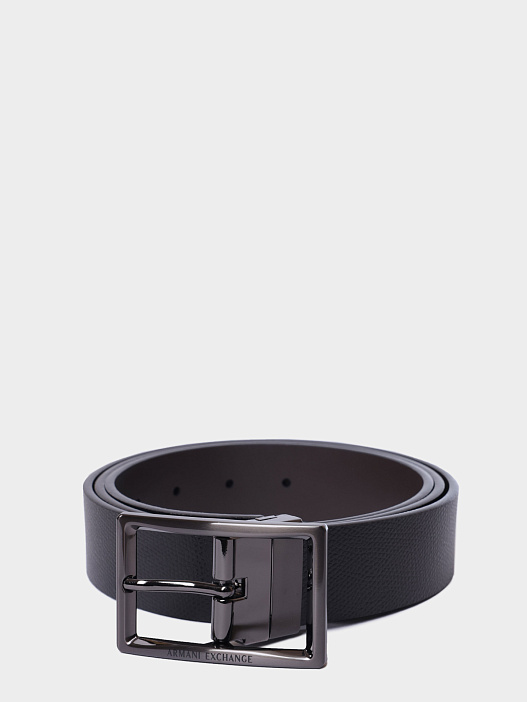 Ремень Armani Exchange XM001747 AF17996 MC069 кожаный мужской — купить в интернет-магазине Verdistore