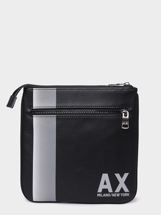 Сумка Armani Exchange 952489 4R818 00020 черная мужская из экокожи — купить в интернет-магазине Verdistore