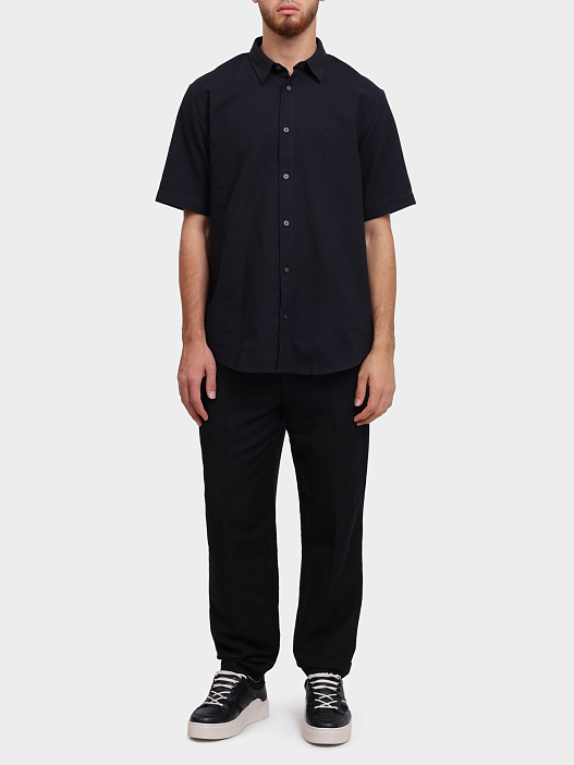 Брюки Armani Exchange 8NZP15 ZNFNZ 1200 темно-синие мужские — купить в интернет-магазине Verdistore