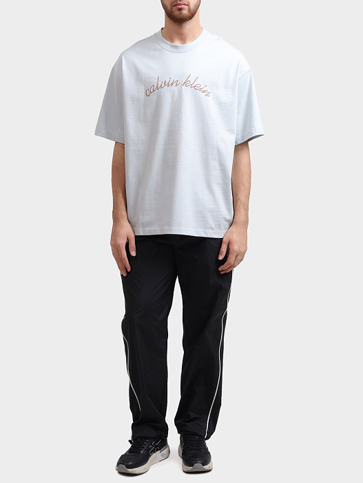 Футболка Calvin Klein Jeans LV04RC225G 6QH хлопковая мужская — купить в интернет-магазине Verdistore