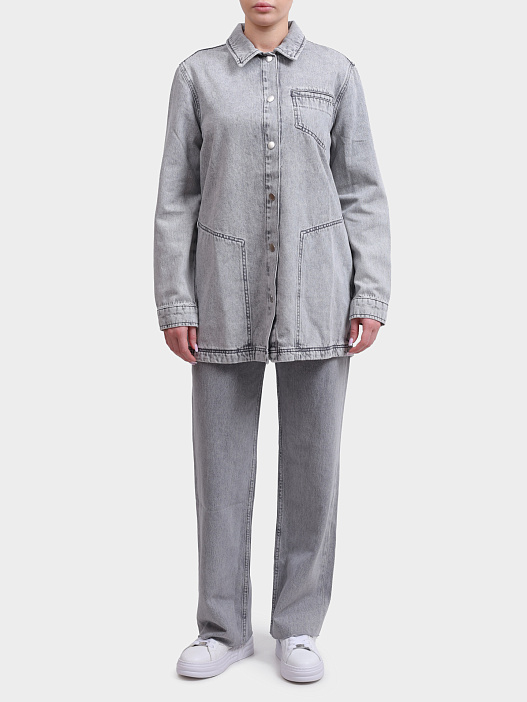 Брюки 71370-1418-08 серые женские — купить в интернет-магазине Verdistore