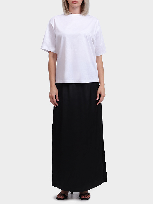 Юбка Herno GN000024D 12506 9300 атласная женская — купить в интернет-магазине Verdistore