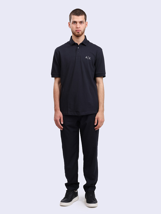 Брюки Armani Exchange 3RZP01 ZNV0Z 1510 темно-синие мужские — купить в интернет-магазине Verdistore