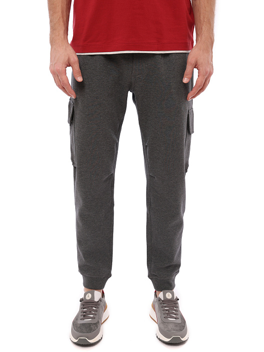 Брюки Brunello Cucinelli M0T353363G C080 хлопковые мужские с накладными карманами — купить в интернет-магазине Verdistore
