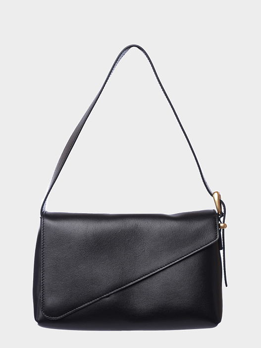 Сумка 24102000132 3200 черная из натуральной кожи  — купить в интернет-магазине Verdistore