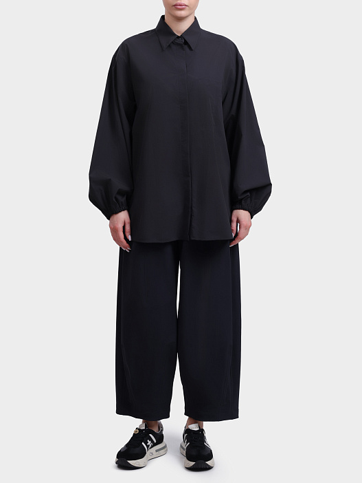 Рубашка CM000019D 12707S 9300 черная женская  — купить в интернет-магазине Verdistore