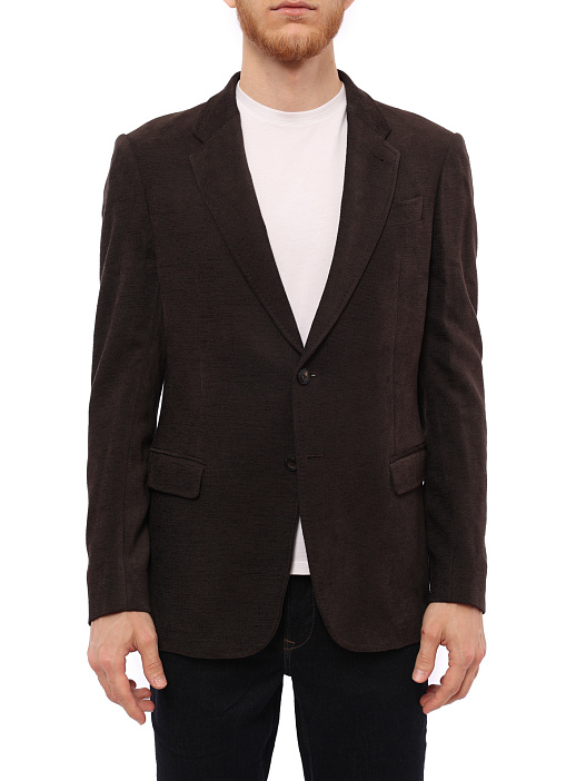 картинка Пиджак Armani Collezioni MCGRA0/MCF10 коричневый мужской магазин Verdistore являющийся официальным дистрибьютором в России 