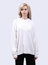 Джемпер Liu-Jo WF4175 MS49I 11111 белый  VERDI STORE