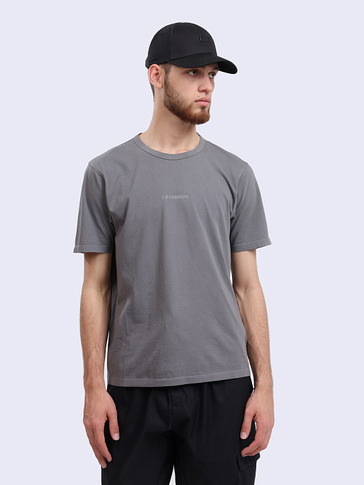 Футболка C.P. Company 18CMTS085A005431R 935 серая мужская — купить в интернет-магазине Verdistore