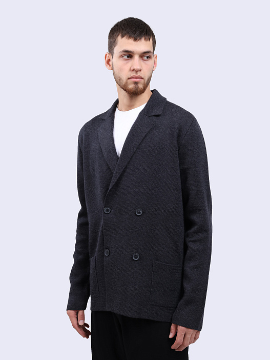 картинка Кардиган Alpha Studio AU-7071N 1020 шерстяной мужской магазин Verdistore являющийся официальным дистрибьютором в России 